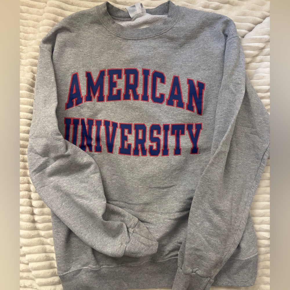 American University Champion Gray Sweatshirt